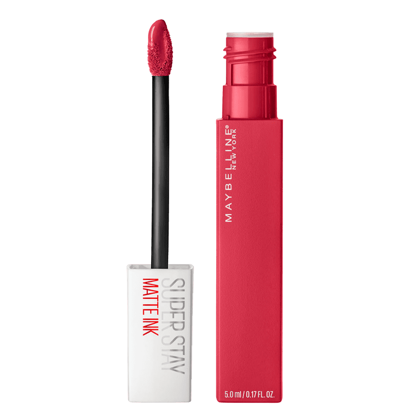 Maybelline Superstay Matte Ink 80 Ruler - Batom Líquido Longa Duração 5ml Menor preço em Maybelline Superstay Matte Ink 80 Ruler - Batom Líquido Longa Duração 5ml
