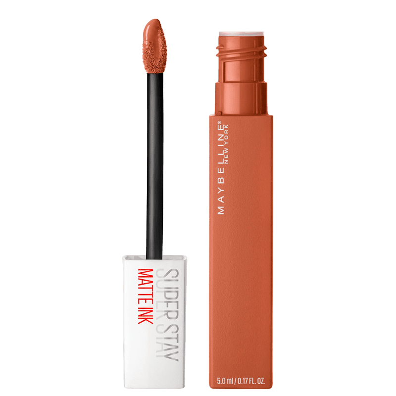 Maybelline Superstay Matte Ink 75 Fighter - Batom Líquido Longa Duração 5ml