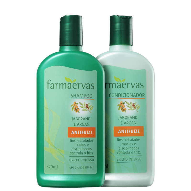 Kit Farmaervas Jaborandi e Argan Duo (2 Produtos)