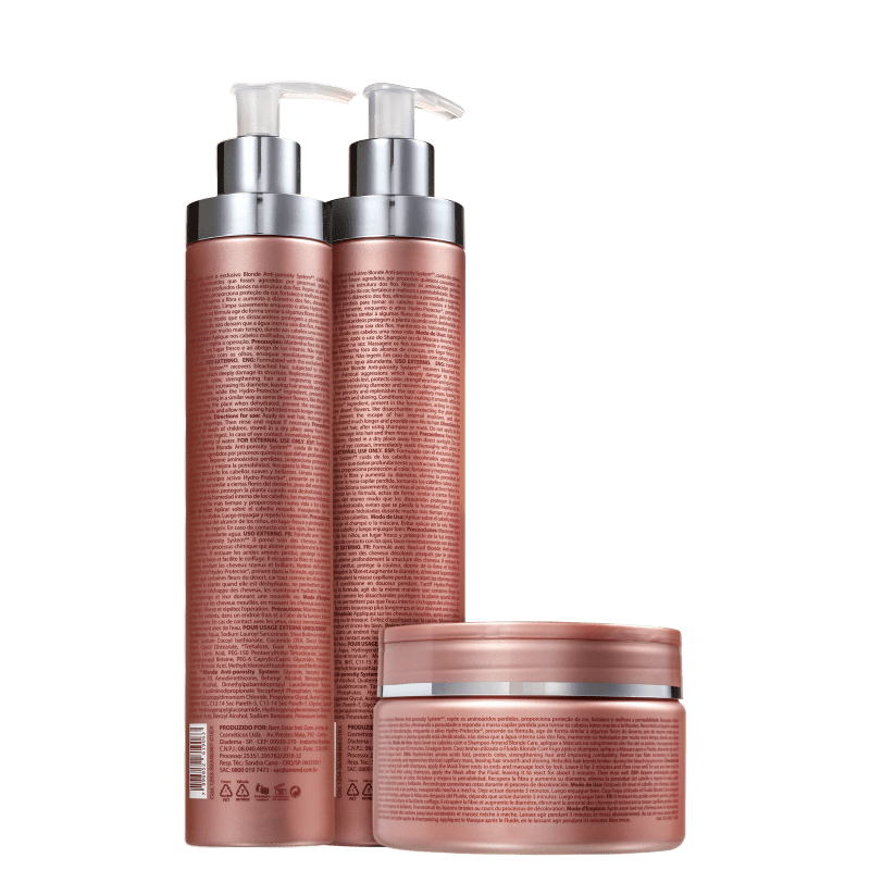 Kit Amend Luxe Creations Blonde Care Trio (3 Produtos)