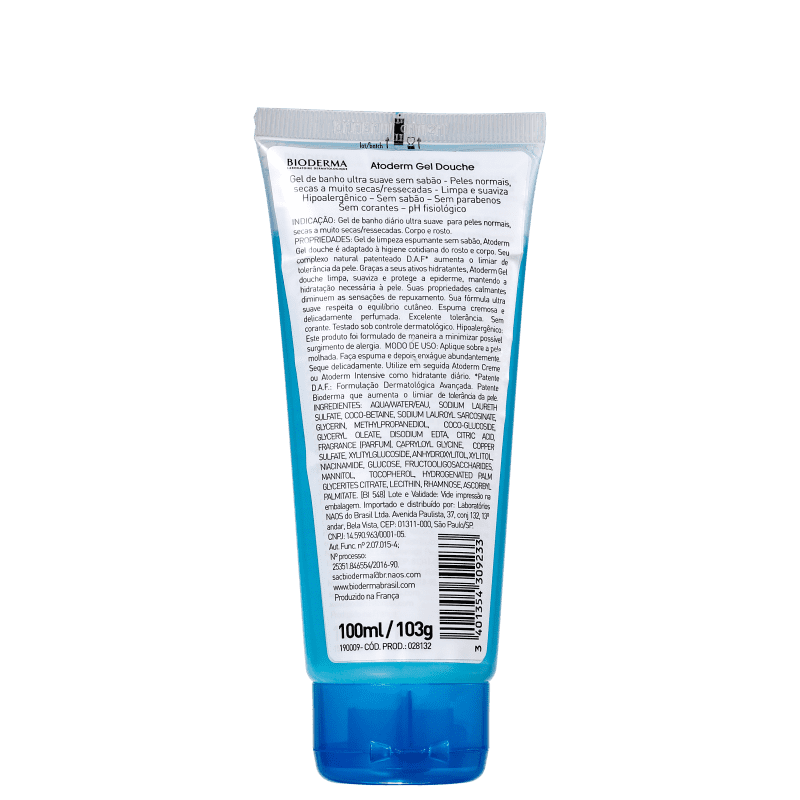 Bioderma Atoderm - Gel de Banho 100ml