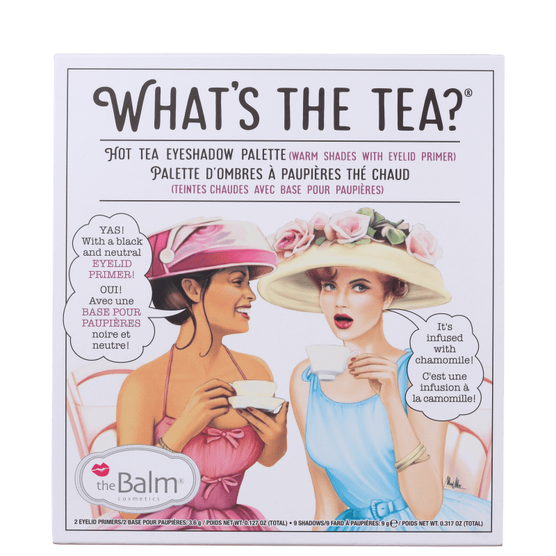 The Balm What’s the Tea? Hot Tea - Paleta de Sombras 12,6g