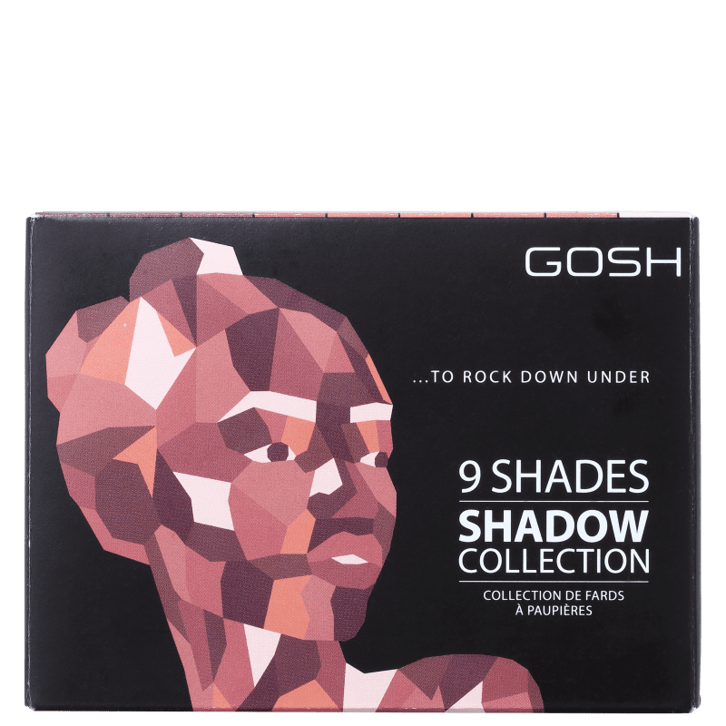 GOSH 9 Shades 006 To Rock Down Under - Paleta de Sombras 10g
