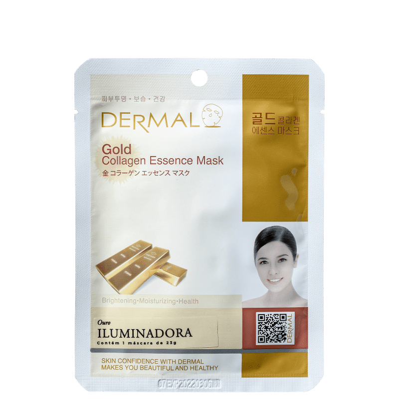 Dermal Gold - Máscara Iluminadora 23g