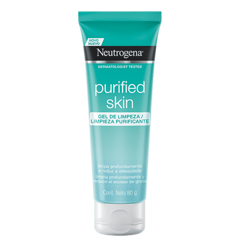 Neutrogena Purified Skin - Gel de Limpeza Facial 80g