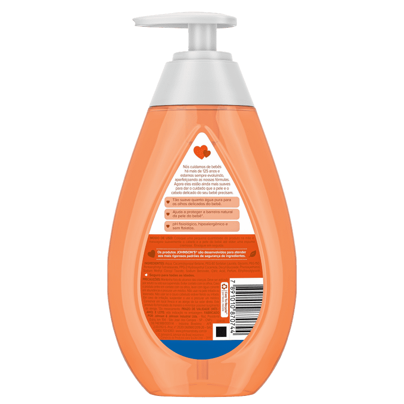 Johnson's Baby Da Cabeça Aos Pés - Sabonete Líquido 400ml
