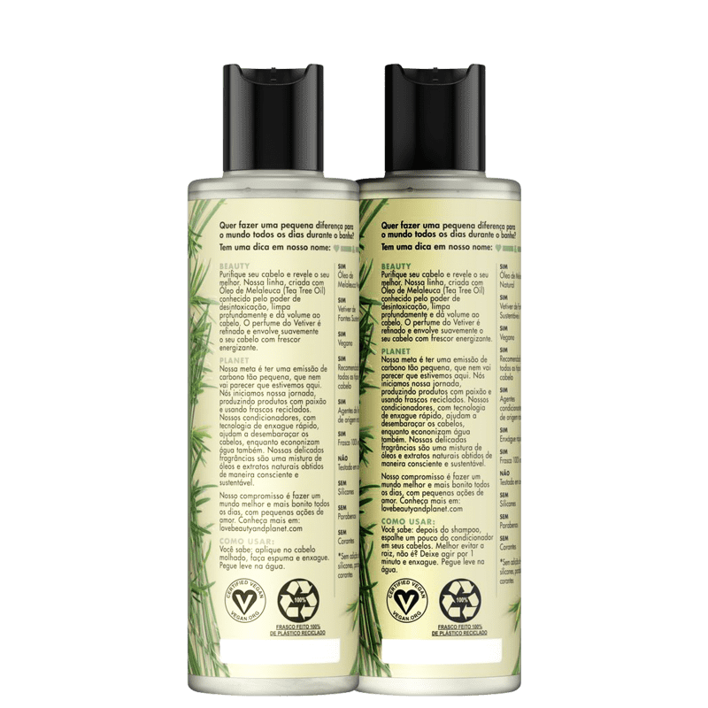 Kit Love Beauty and Planet Energizing Detox Duo (2 Produtos)