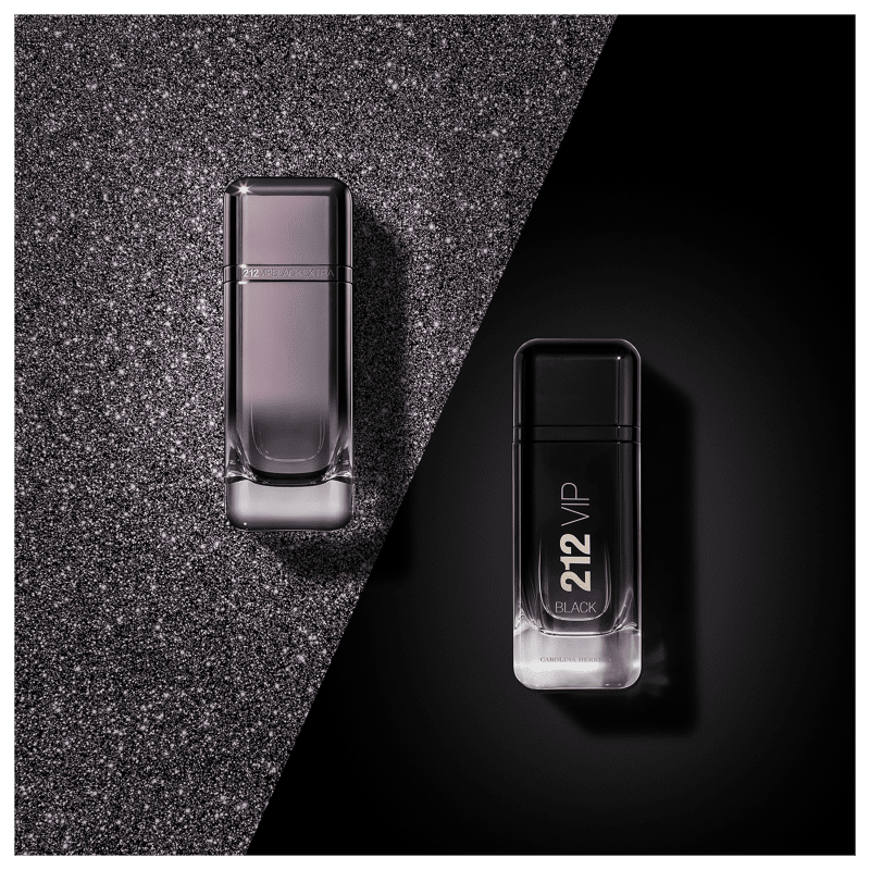 212 Vip Black Extra Carolina Herrera Eau de Parfum - Perfume Masculino 100ml