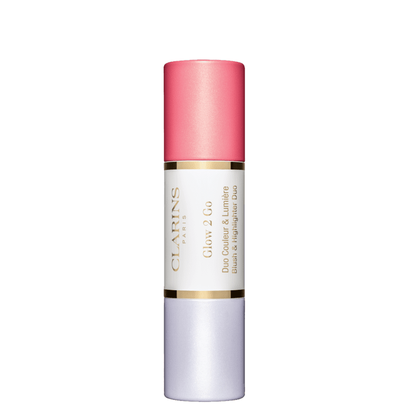 Clarins Glow 2 Go 01 Glowy Pink - Bastão Multifuncional 10g