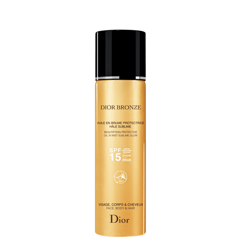 Dior Bronze Beautifying Oil In Mist Sublime Glow FPS15 - Protetor Solar em Spray 125ml