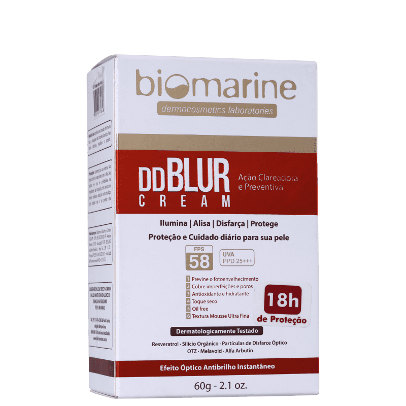 Biomarine Sun Marine DD Blur FPS 58 PPD 25 Natural - DD Cream 60g