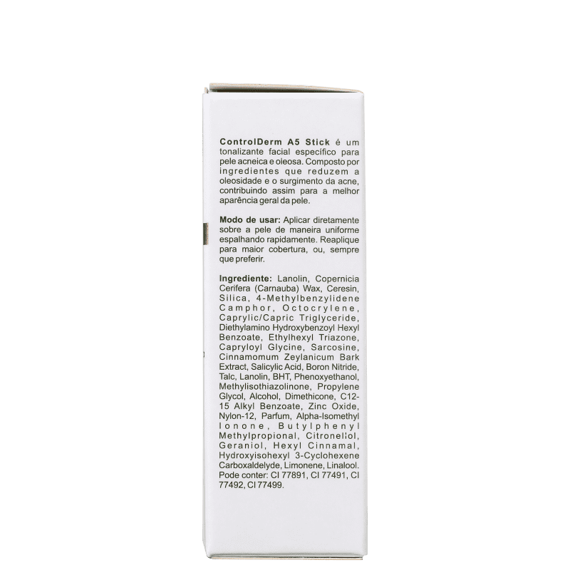 Biomarine Control Derm FPS 75 PPD 25 Natural - Base em Bastão 18g