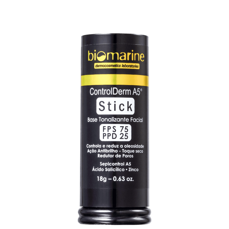 Biomarine Control Derm FPS 75 PPD 25 Natural - Base em Bastão 18g