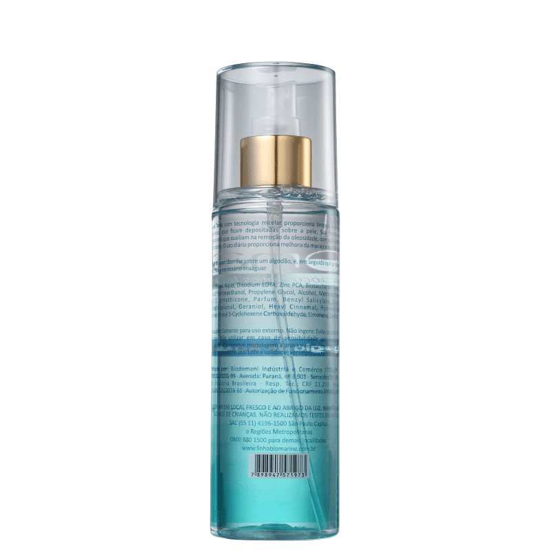 Biomarine Acqua Micelar - Tônico Demaquilante 200ml