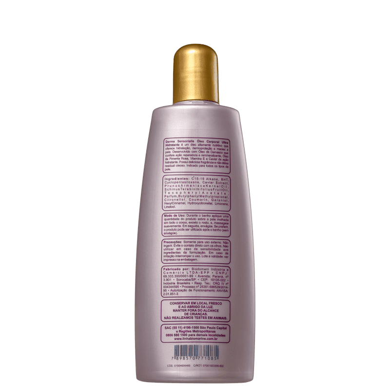 Biomarine Derma Sensorialle - Óleo Corporal 200ml