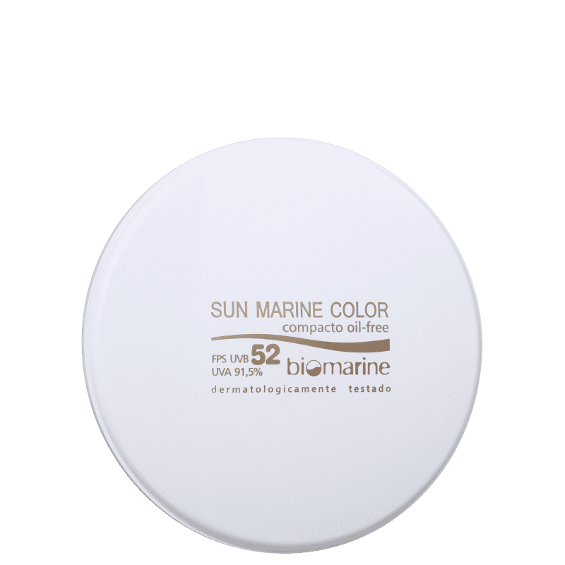 Biomarine Sun Marine Color FPS 50 Chocolate - Pó Compacto 12g
