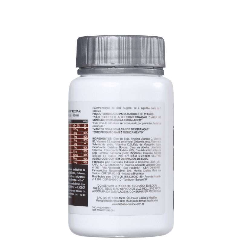 Biomarine Bioinova Bronz-IN - Autobronzeador (30 Cápsulas)