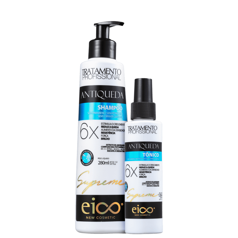 Kit Eico Supreme Antiqueda Duo (2 Produtos) Menor preço em Kit Eico Supreme Antiqueda Duo (2 Produtos)