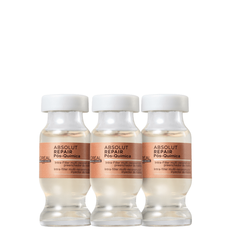 Kit L'Oréal Professionnel Absolut Repair Pós-Química - Ampolas Capilares 3x10ml