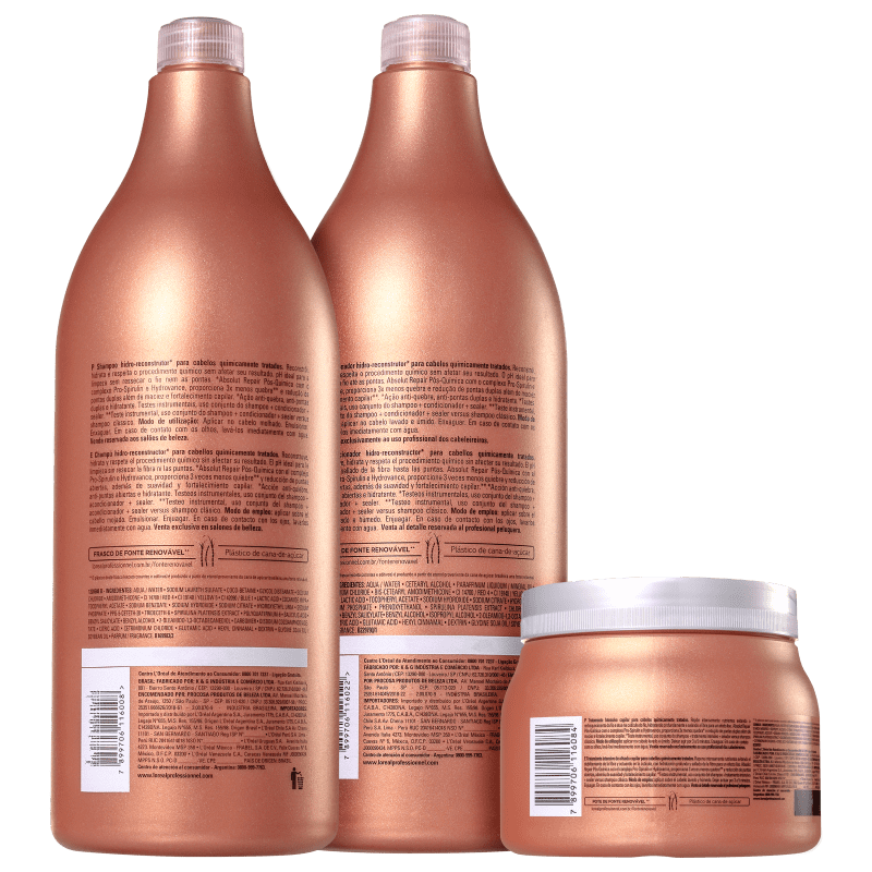 Kit L'Oréal Professionnel Absolut Repair Pós-Química (3 Produtos)