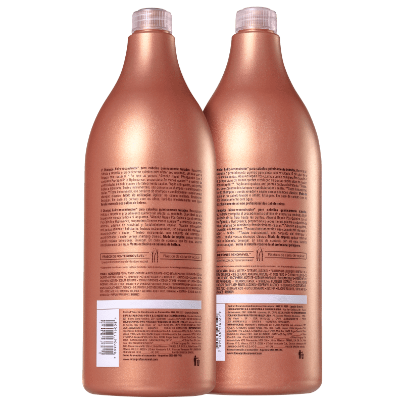 Kit L'Oréal Professionnel Absolut Repair Pós-Química Multi-Reconstrutor (2 Produtos)