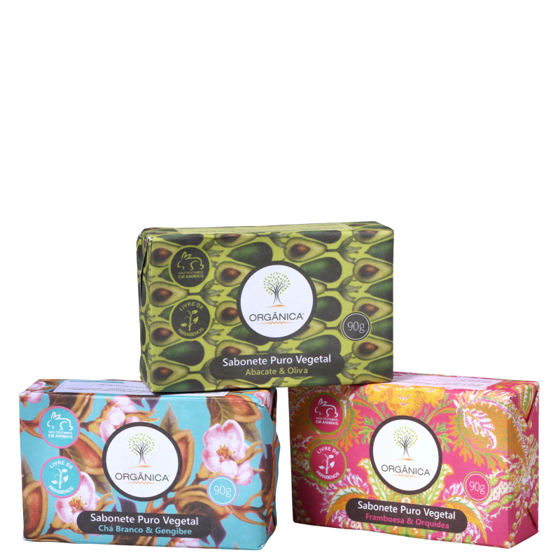 Kit Orgânica Cubo (3 Unidades)