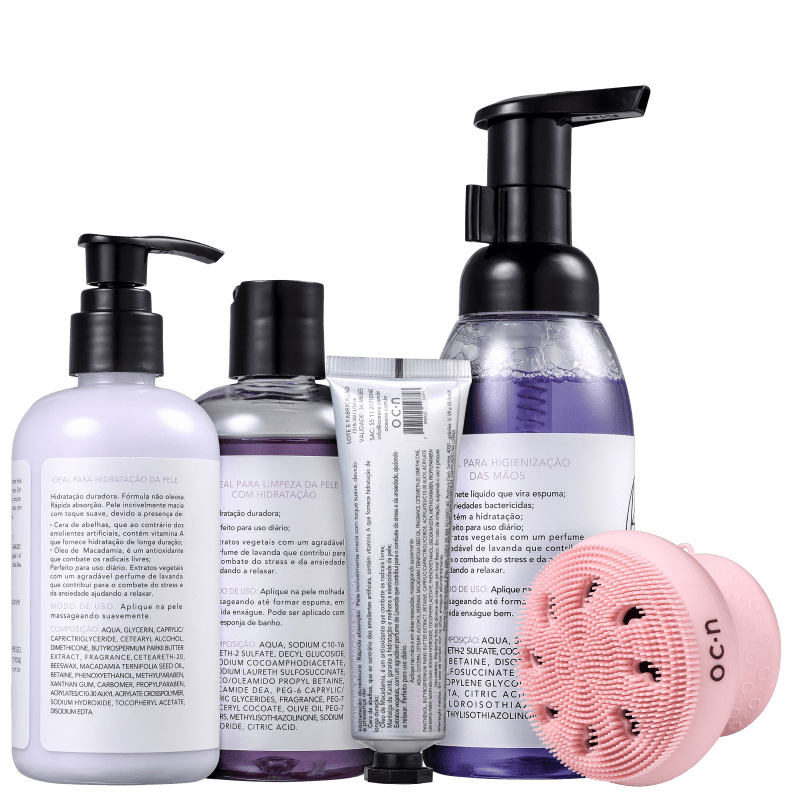 Kit Océane Bath & Body English Lavender (5 Produtos)