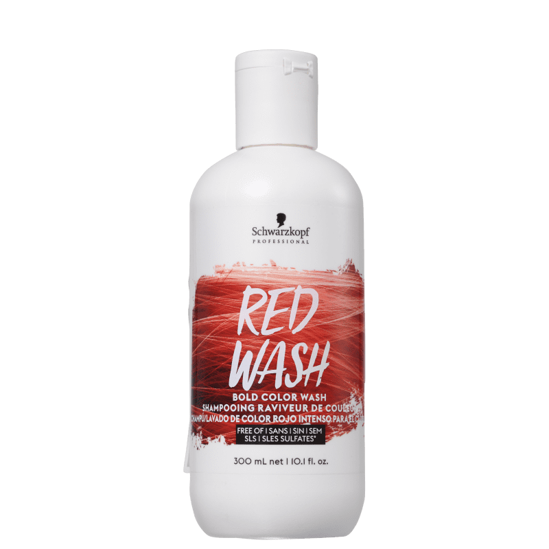 Schwarzkpf Professional Bold Color Wash Vermelho - Shampoo Tonalizante 300ml