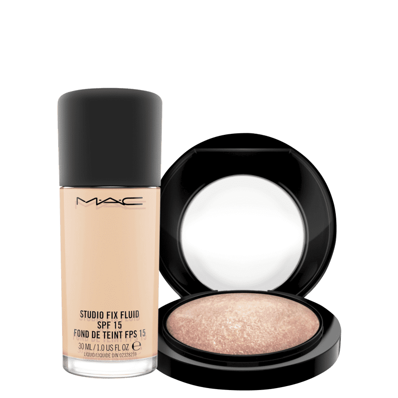 Kit M·A·C Mineralize Studio Fix Fluid NC15 (2 Produtos) Menor preço em Kit M·A·C Mineralize Studio Fix Fluid NC15 (2 Produtos)