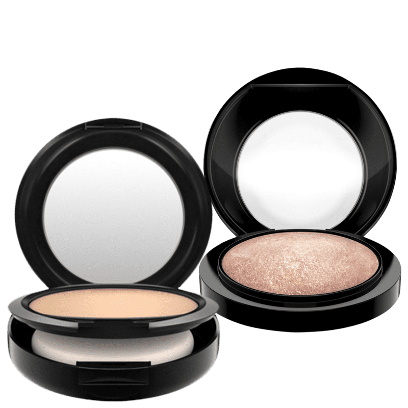 Kit M·A·C Mineralize Powder + Foundation C2 (2 Produtos)