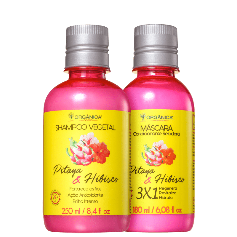 Kit Orgânica Pitaya & Hibisco Duo (2 Produtos)