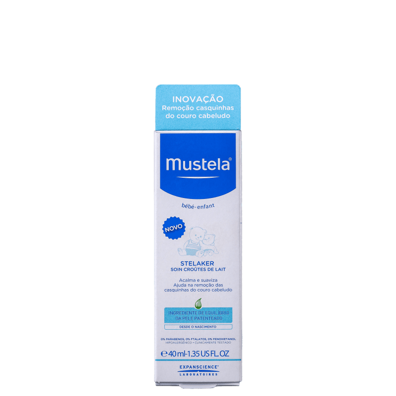 Mustela Bébé Stelaker Crosta Láctea - Creme Infantil 40ml