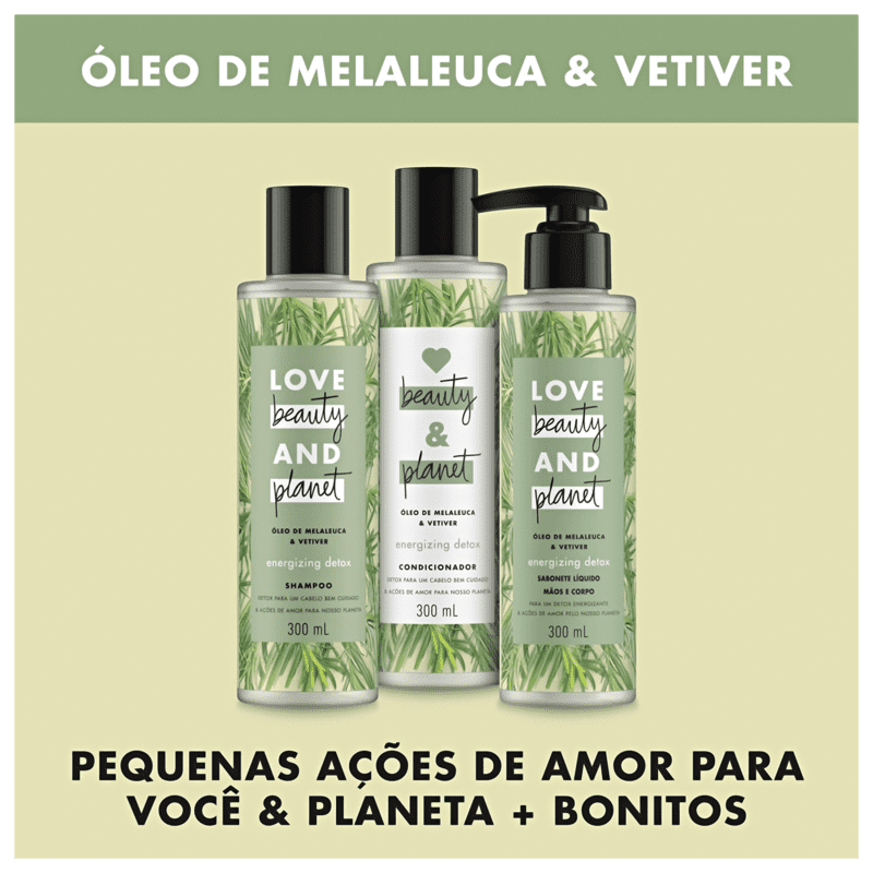 Love Beauty and Planet Energizing Detox - Sabonete Líquido 300ml