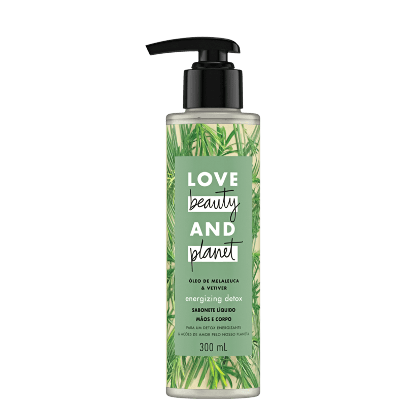 Love Beauty and Planet Energizing Detox - Sabonete Líquido 300ml