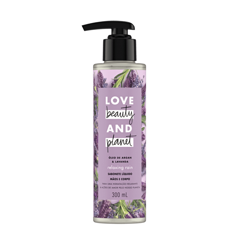 Love Beauty and Planet Relaxing Rain - Sabonete Líquido 300ml