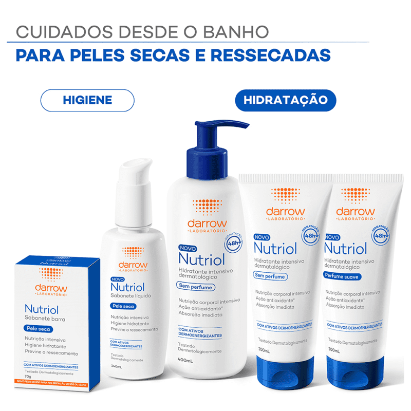 Darrow Nutriol Sem Perfume - Loção Hidratante Corporal 200ml