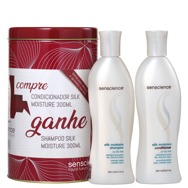 Kit Senscience Silk Moisture Edição Limitada (2 Produtos)
