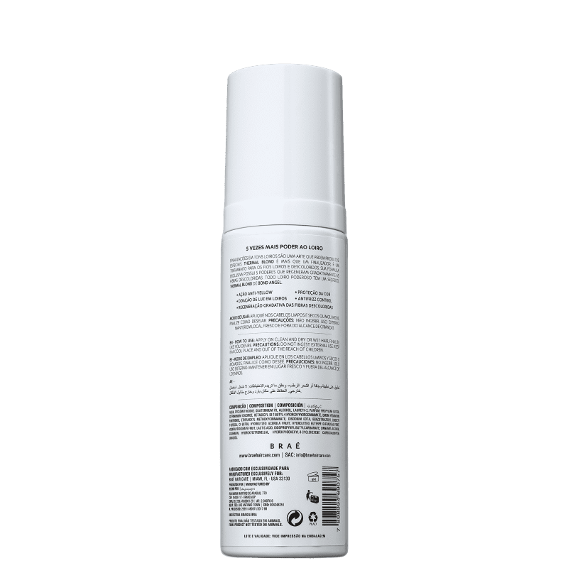 BRAÉ Bond Angel Thermal Blond - Leave-in Matizador 200ml