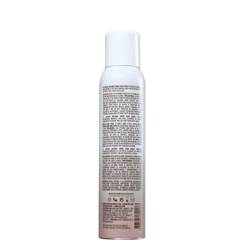 BRAÉ Revival Intense Shine Moisturizing - Spray Leave-in 150g