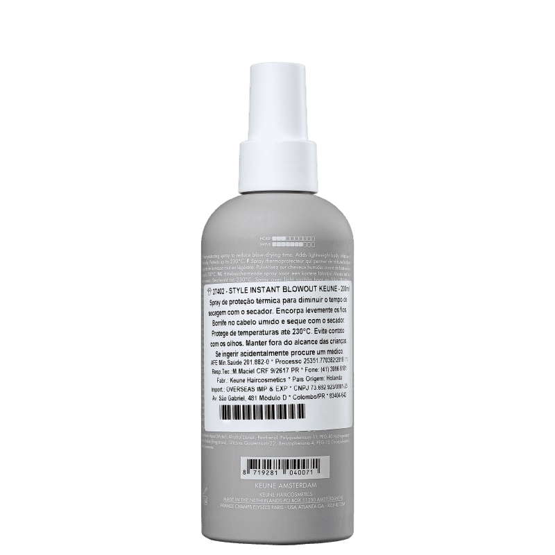 Acelerador De Secagem Keune Instant Blowout Beleza Na Web