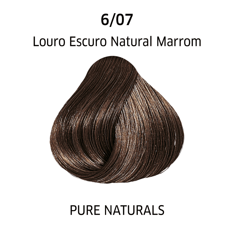 Wella Professionals Color Perfect 6/07 Louro Escuro Natural Marrom - Coloração Permanente 60ml