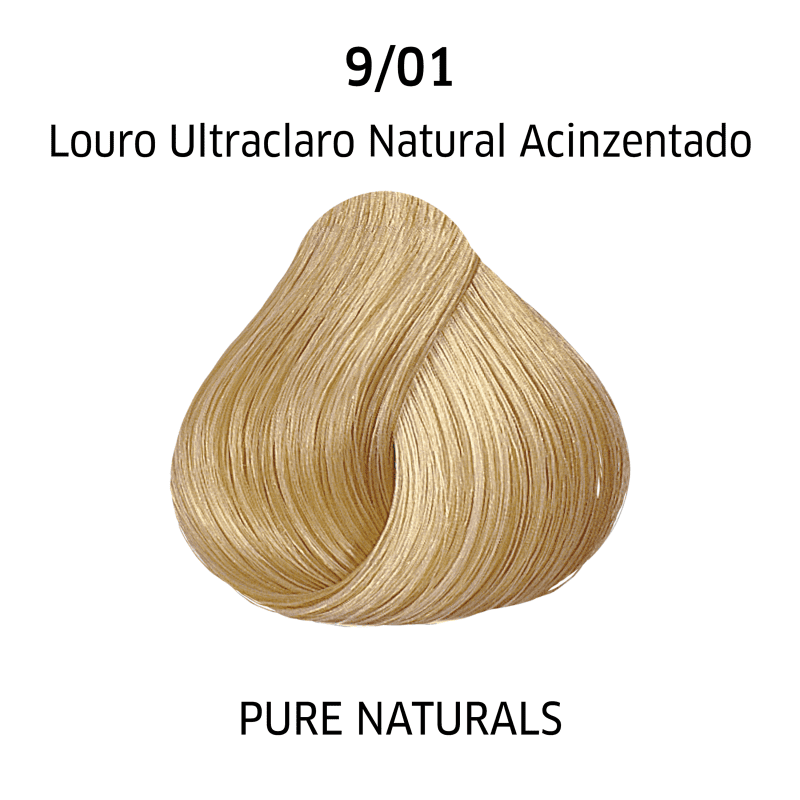 Wella Professionals Color Perfect 9/01 Louro Ultraclaro Natural Acinzentado - Coloração Permanente 60ml