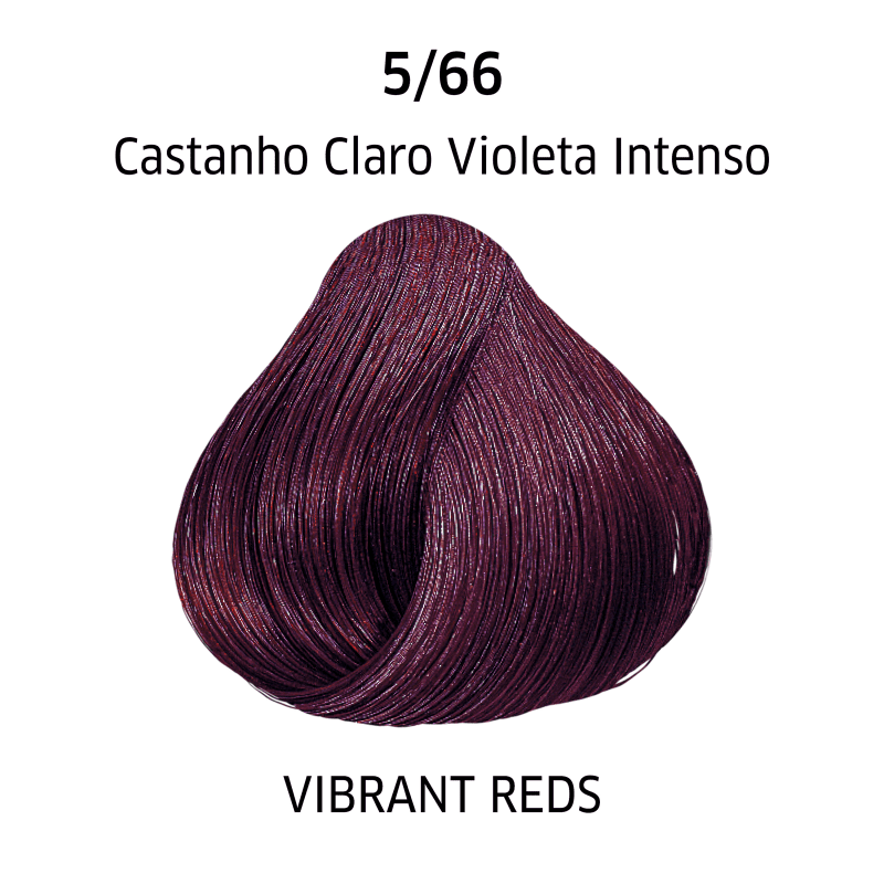 Wella Professionals Color Perfect 5/66 Castanho Claro Violeta Intenso - Coloração Permanente 60ml