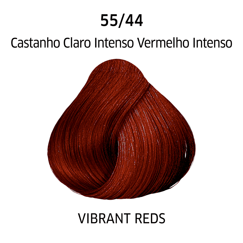 Wella Professionals Color Perfect 55/44 Castanho Intenso Vermelho Intenso - Coloração Permanente 60ml