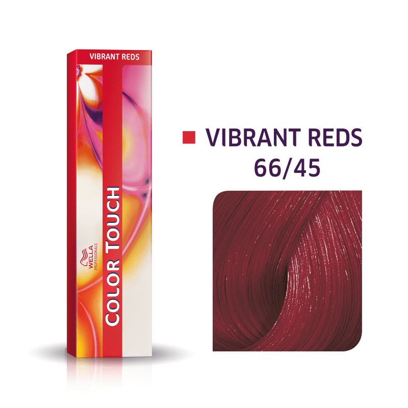 Wella Professionals Color Touch 66/45 Louro Escuro Intenso Vermelho Acaju - Tonalizante 60g
