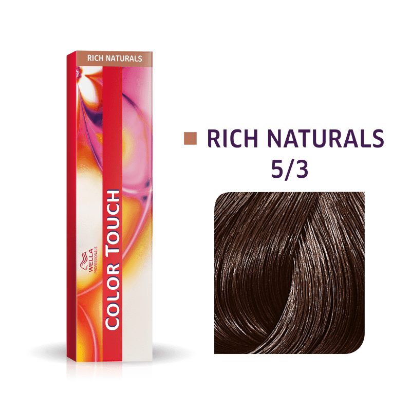 Wella Professionals Color Touch 5/3 Castanho Claro Dourado - Tonalizante 60g