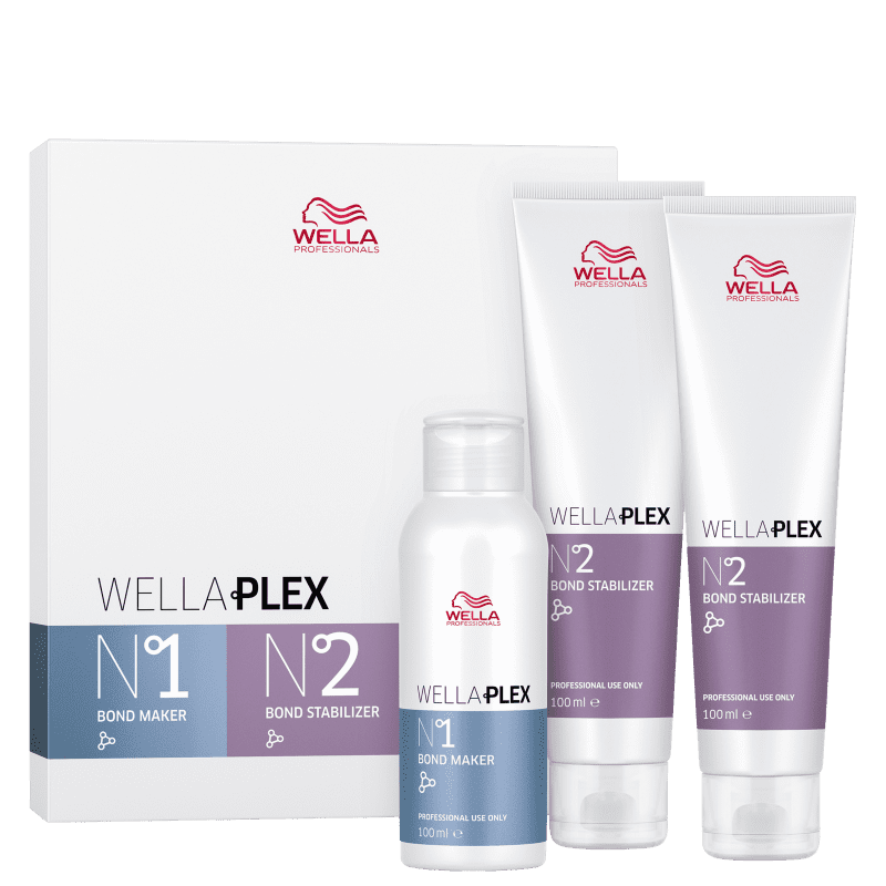 Kit Wella Professionals WellaPlex Bond Builder System (3 Produtos)