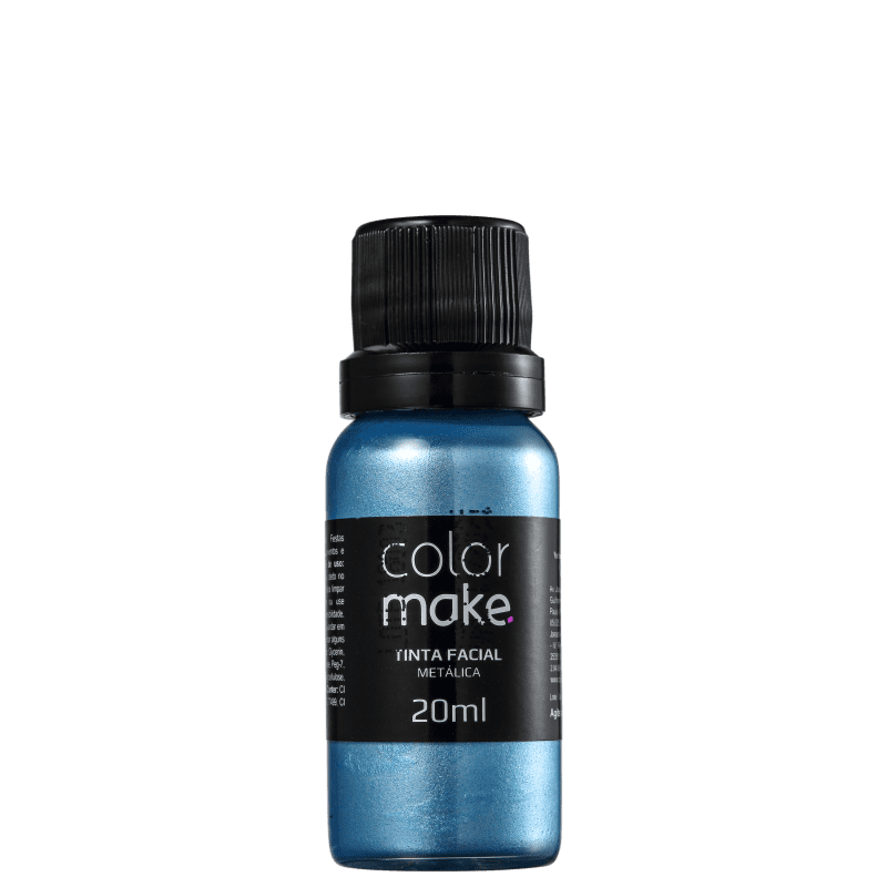 Colormake Metálica Azul - Tinta Líquida 20ml
