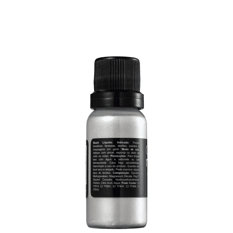 Colormake Metálica Branco Pérola - Tinta Líquida 20ml