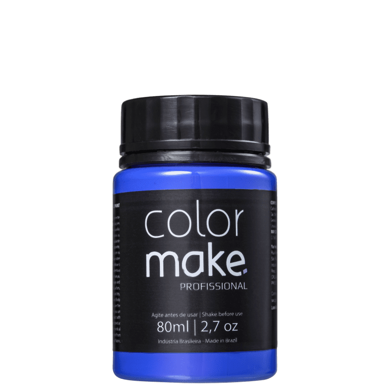 Colormake Profissional Azul - Tinta Líquida Facial 80ml